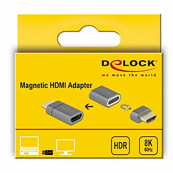 Avis Adaptateur HDMI DELOCK 66684 Gris