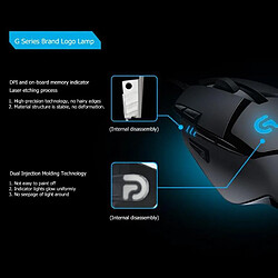 Universal Souris de gaming 4000 DPI Souris optique filaire Souris de gaming haut débit pour PC Portable | Mouse pas cher