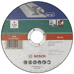 Bosch Disque à tronçonner à moyeu plat 230 mm , pour métaux