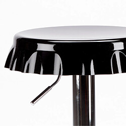 Acheter Superstool Tabouret haut bar et cuisine forme de capsule de bouteille design moderne Dallas | Noir