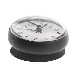 silicone étanche cuisine salle de bain baignoire douche ventouse horloge noir