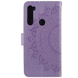 Avis Etui en PU fleur violet pour votre Xiaomi Redmi Note 8