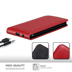 Cadorabo Coque Motorola MOTO Z2 PLAY / Z2 FORCE Etui en Rouge