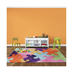 Mani Textile Tapis Coloré PUZZLE