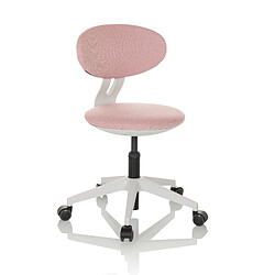 Chaise pivotante pour des enfants MINIMOVO Rose hjh OFFICE