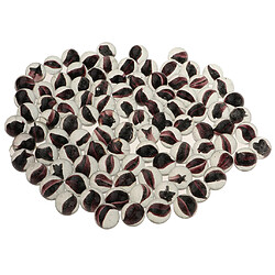 100pcs 16mm billes de verre boule de billes pour jeu de dames chinoises jouet noir pas cher