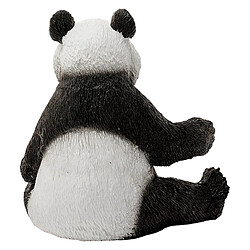 Schleich Panda Géant Femelle Wild Life Modèle Réduit en Position Assise Blanc / Noir