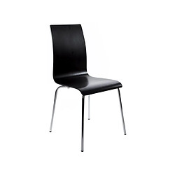 Kokoon Design Chaise repas design Classic Noir.