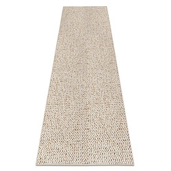 RUGSX Tapis de couloir CASABLANCA 610 crème 50x400 cm