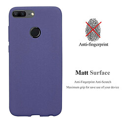 Cadorabo Coque Honor 9 LITE Etui en Bleu