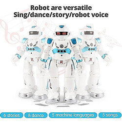 Universal Intelnt Early Education Remote Control Robot Toy RC Induction de gestes programmables