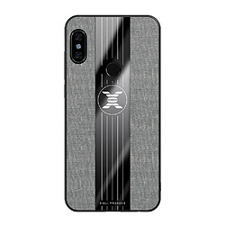 Wewoo Coque Souple Pour Xiaomi Redmi Note 5 XINLI étui de protection en TPU antichoc Texture Gris