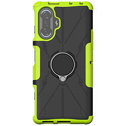 Coque en TPU anti-chute avec béquille pour votre Xiaomi Redmi K40 Gaming 5G/Poco F3 GT 5G - vert