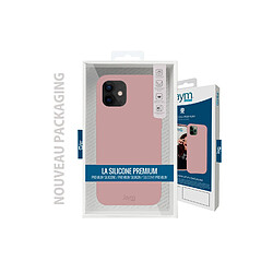 JAYM Coque Silicone Premium pour iPhone 13 Mini - Rose Sable