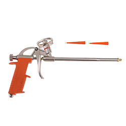 pistolet de calfeutrage résistant pistolet de silicone applicateur de calfeutrage outil de calfatage orange