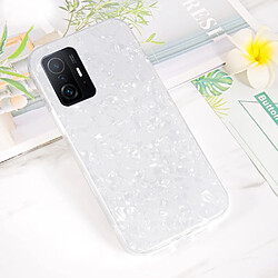 Coque en TPU + acrylique IPAKY ultra-fin, antichoc, anti-rayures blanc pour votre Xiaomi 11T/11T Pro