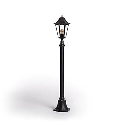 Acheter Ledkia Lampadaire Extérieur en Saillie sur Pied 185 cm Black Traditional Noir