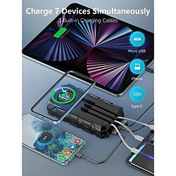 SANAG Power Bank 26800 Mah, Charge Rapide Powerbank Pour Iphone 16/15/14/13/12/11 Samsung Xiaomi Huawei Etc, Téléphone Portable Chargeur Portable Avec Usb-C 2 Entrées Et 7 Sorties Compatible Avec Android pas cher