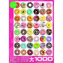 Acheter Eurographics 6000?1 485,9 cm Donut Tops Sweet Collection Puzzle (Lot de 1000)