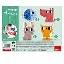 Puzzle Animaux Diset (14 pcs)