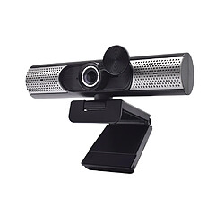 Webcam 1080P HD Caméra Full HD 1080P Mise au point manuelle Microphone intégré Haut-parleurs intégrés Plug and Play pour la diffus216