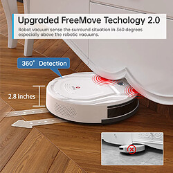 Universal M210 Mini Robot Aspirateur 1800Pa Poils d'Animaux de Compagnie Robot de Nettoyage Domestique Serpillière Humide Application Vide Sans Fil Rebroyage Automatique | Aspirateur