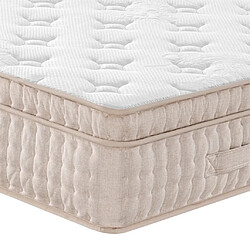 Maison Chic Matelas à ressorts ensachés moyen plus, Matelas doux 100x200 cm -GKD33866 pas cher