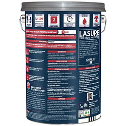 BONDEX Lasure Haute protection 8 ans - Chene Rustique Satin, 5L