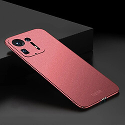 Mofi Coque en TPU solide anti-empreintes digitales rouge pour votre Xiaomi Mix 4