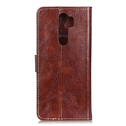 Avis Wewoo Housse Coque Pour OPPO A9 2020 Etui à rabat horizontal Texture de Crazy Horse avec support et fentes cartescadre photo et portefeuille Marron