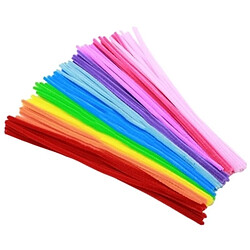 Wewoo Jeu construction DIY 300 pcs / lot Montessori Matériaux Math Chenille Tiges Sticks Puzzle Craft Enfants Pipe Cleaner Jouet Créatif Éducatif