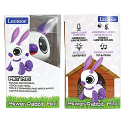 Acheter Lexibook Power Rabbit Mini - Robot lapin avec effets lumineux et sonores, contrôle par claquement de main, répétition