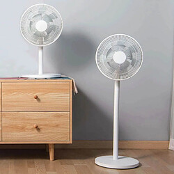 Xiaomi Mi Smart Standing Fan 2 Pro Ventilateur de sol et de table WiFi 24W sans fil - Compatible avec l'assistant vocal - Réglage du débit d'air - Oscillation à 140º