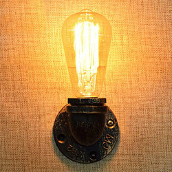 Stoex Lampe à Tubes d'eau,Rétro Applique Murale Metal Industrielles Eclairage Decoratif,E27 Lampe à Douill pas cher