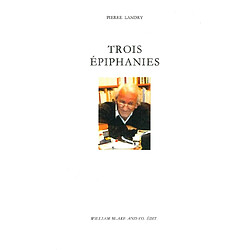 Trois épiphanies - Occasion