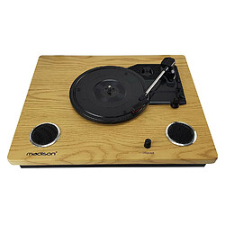 Platine vinyle haut-parleurs - USB/SD/BLUETOOTH - Fonction RECORDING - Madison MAD-RT300SP-MKII