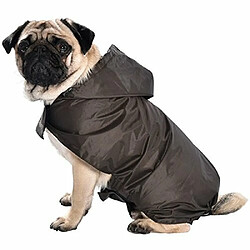 Avis Bobby Imper Giboulée Jacket de Pluie pour Chien Brun Taille L