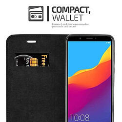 Cadorabo Coque Honor 7C / Huawei Y7 2018 Etui en Noir pas cher