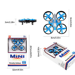 Universal Mini drone 2.4G 4 canaux 6 axes vitesse 3D flip mode sans fil RC jouets sans mains cadeaux RTF avec télécommande E010 H8 H36 H36F | RC Helicopter pas cher