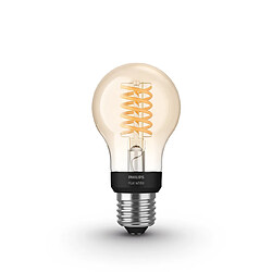 Philips Hue White - Ampoule 9W Filament Globe E27 x1