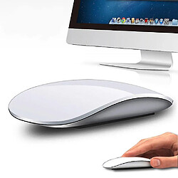 Universal Souris sans fil 2.4g Bluetooth pour Mac Book Air pour Mac Pro Ergononic Design Multi Touch Rechargeable