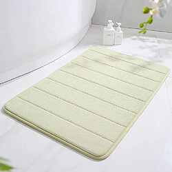 Tapis de Bain Antiderapant Absorbant 50x80cm Vert