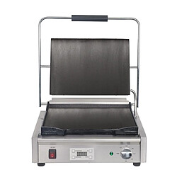 Grill Panini Professionnel Simple Lisse - 2,2 kW - 480 x 435 mm - Buffalo