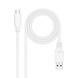 ? Câble USB 3.1 Type C/M vers USB Type C/M - 1M · Blanc