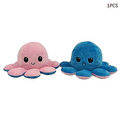 Acheter Universal Poupée retournée double face, peluche douce et réversible (bleu/violet)