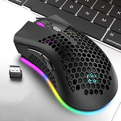 Yonis Souris Gaming RGB Sans Fil Ultra Légère