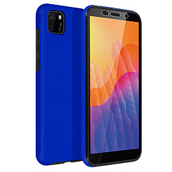 Avizar Coque Huawei Y5p Protection Arrière Rigide + Avant Souple Bleu