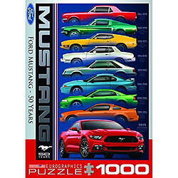 Acheter Eurographics Puzzle modAle Ford Mustang 9 (1000 piAces), (6000-0699)