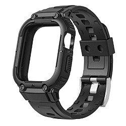 Bracelet en silicone anti-chute pour votre Apple Watch Ultra 49mm - noir