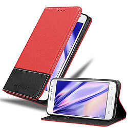 Cadorabo Coque Samsung Galaxy GRAND PRIME Etui en Rouge